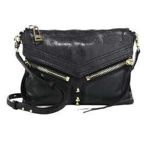 BOTKIER Trigger‎ Leather Studded Clutch Crossbody Bag